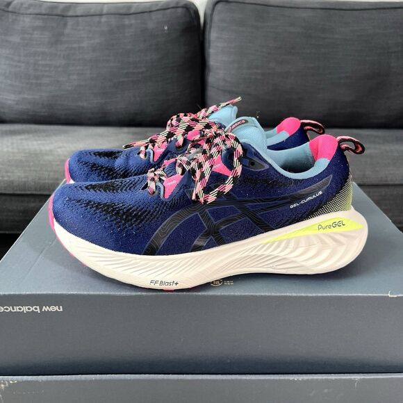 ASICS GEL-Cumulus 25 TR Running Shoes Nature Bathing Blue Women's Size 7.5 - Picture 1 of 12